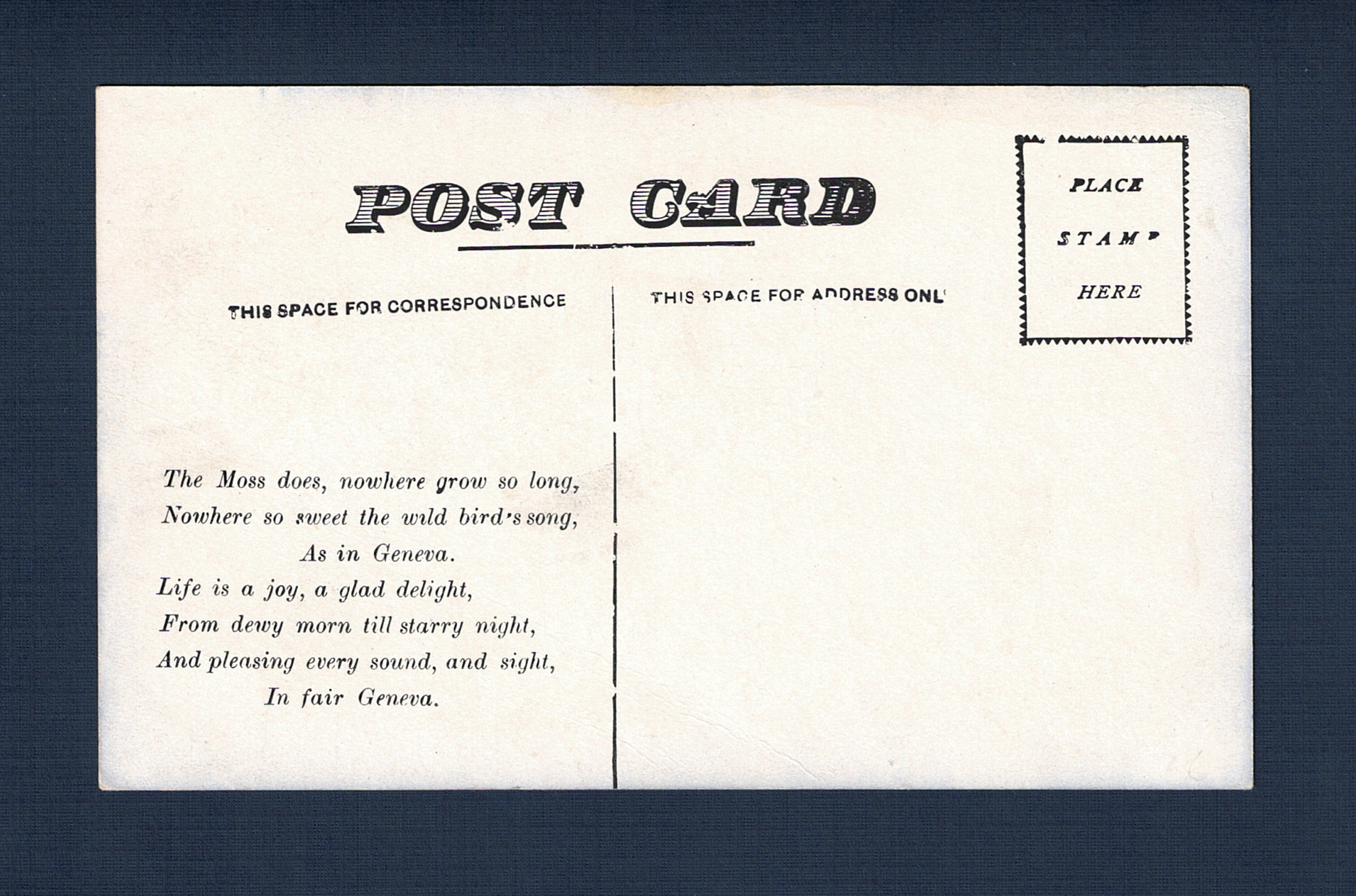 1900XXXX Geneva 05 - Back